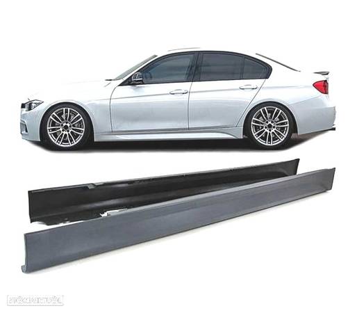 EMBALADEIRAS LATERAIS PARA BMW SERIE 3 F30 F31 11-15 PACK M - 2