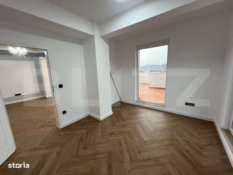PENTHOUSE DE EXCEPȚIE – etaj 3, priveliste panoramica, terasa de 1 - Imagine principală: 5/13