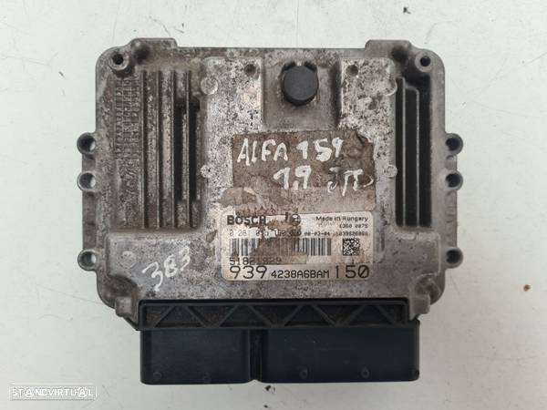 CENTRALINA ECU MOTOR ALFA ROMEO 159 1.9 JTDM 16V 150CV 939A2000 51821929 0281015160 - 1