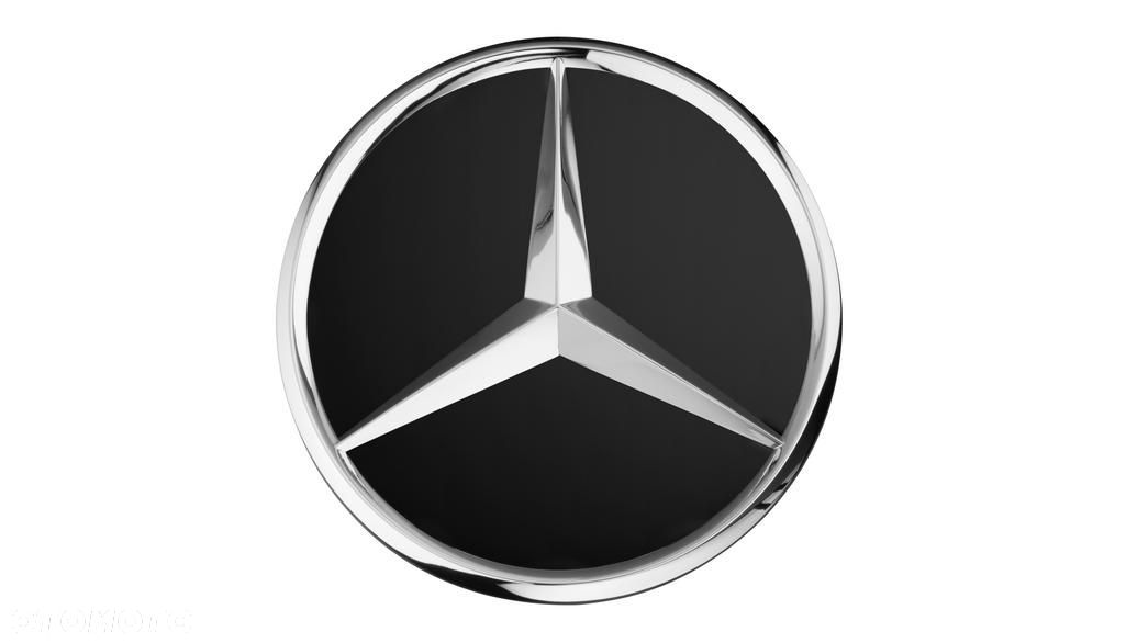 MERCEDES dekielek felgi aluminiowej Black 66,8mm - 1