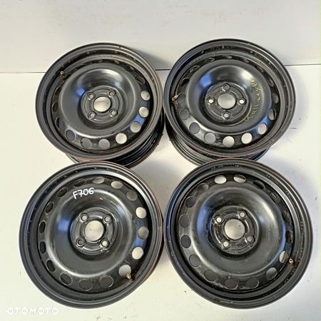 Felgi 4x100 15 Opel Adam Corsa D, E + Czujniki 4szt (F706) - 1