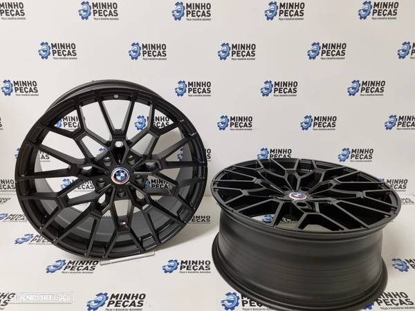 Jantes BMW Novo M4 CSL 827M em 20 Satin Black (5x120) - 4