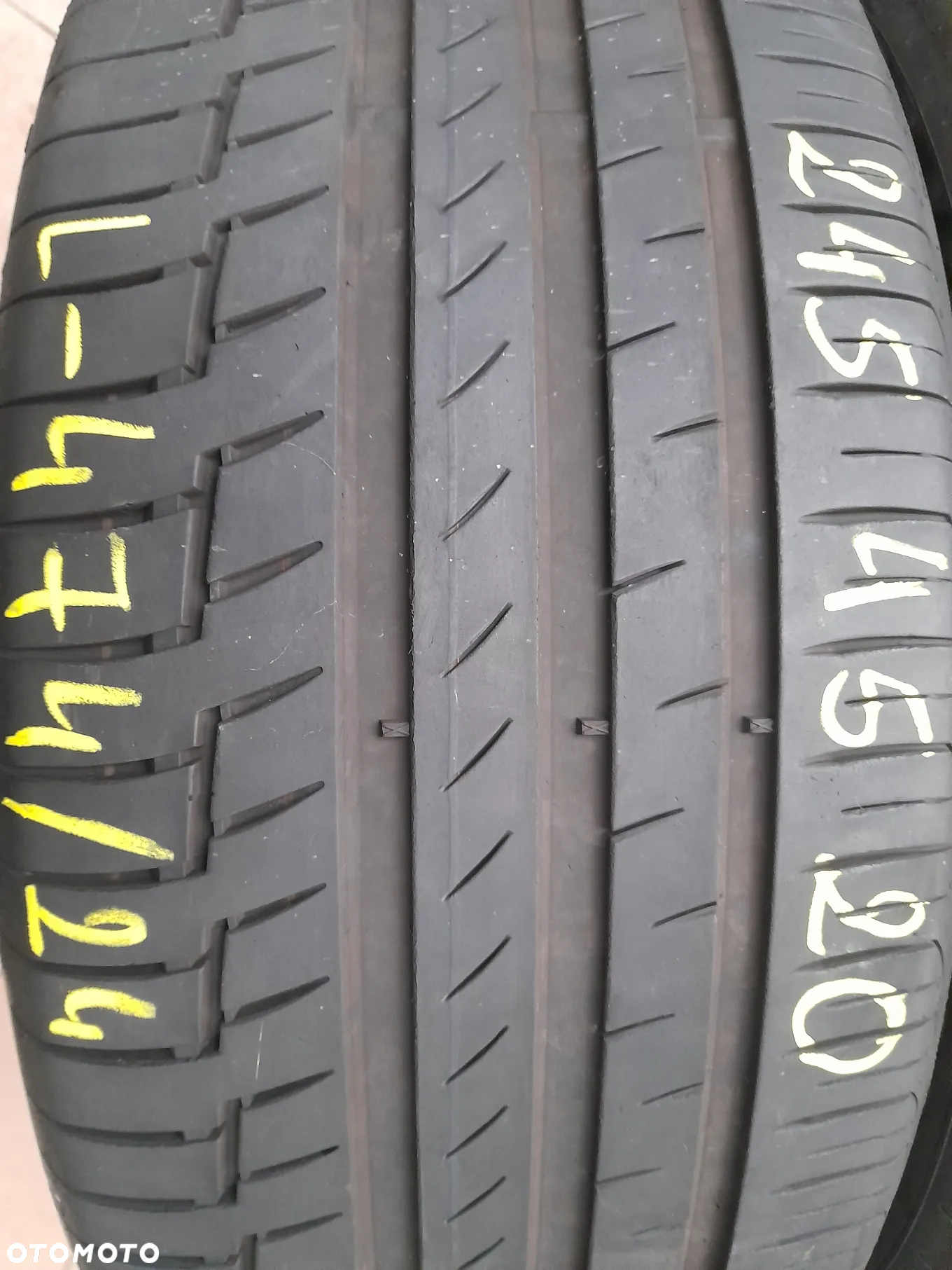 245/45R20 103Y (L474/24)003 2szt 5,5mm PC6 PremiumContact 6 CONTINENTAL 2019r LETNIE - 2