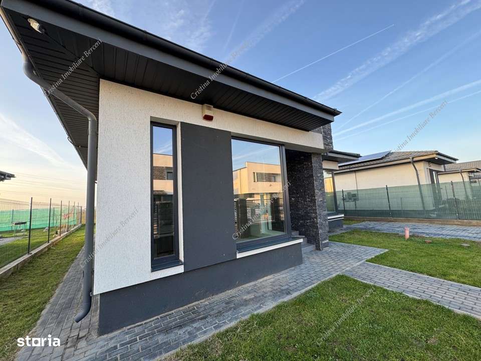 Inchiriez Casa PARTER cu PANOURI SOLARE  comuna Berceni Ilfov - Imagine principală: 2/16