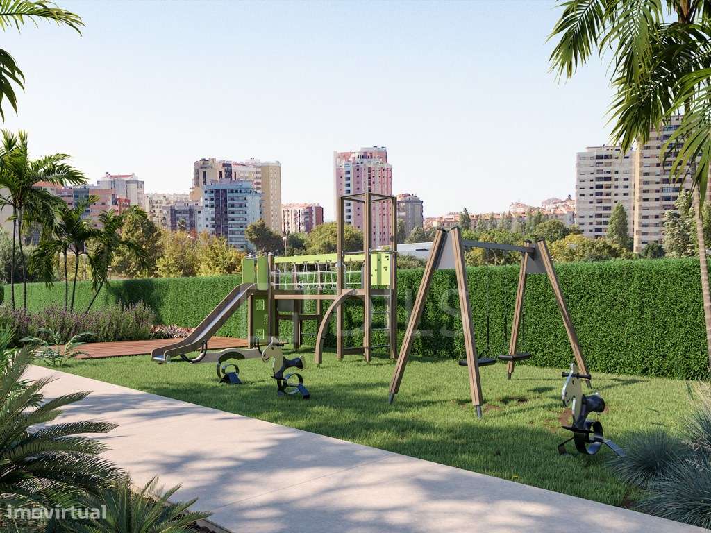 Apartamento T3 com vista piscina, inserido no condomínio fechado Mo... - Grande imagem: 5/7