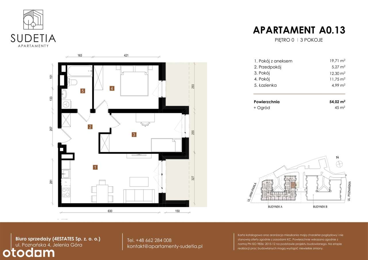 Apartamenty Sudetia | mieszkanie 3-pok. | A0.13 - Pełny obrazek: 2/8