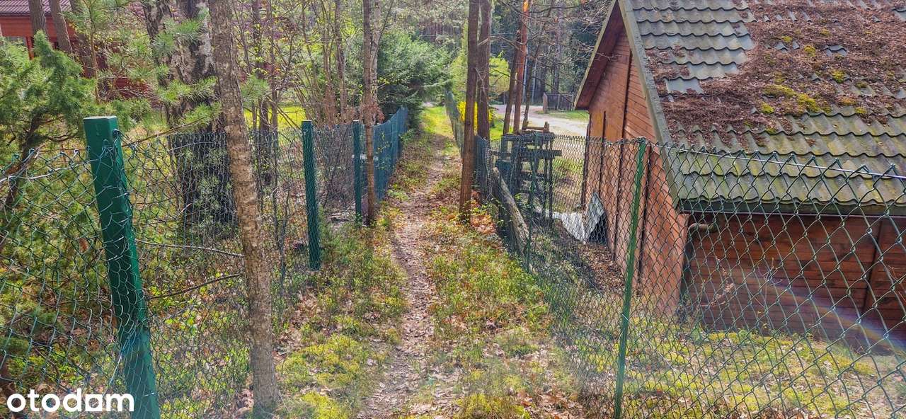 Działka budowlana 1116m2 blisko czystego jeziora /służebność/.-3