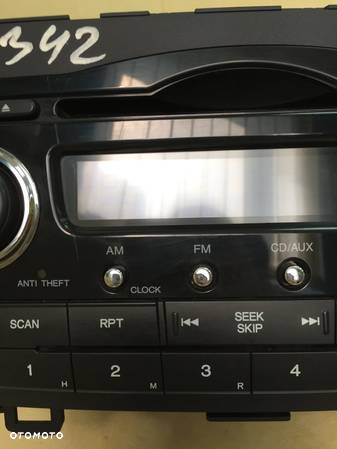 RADIO CD MP3 ORYGINAŁ HONDA CR-V III 3 39100-SWA-G101-M1  CQ-MH8671G - 9