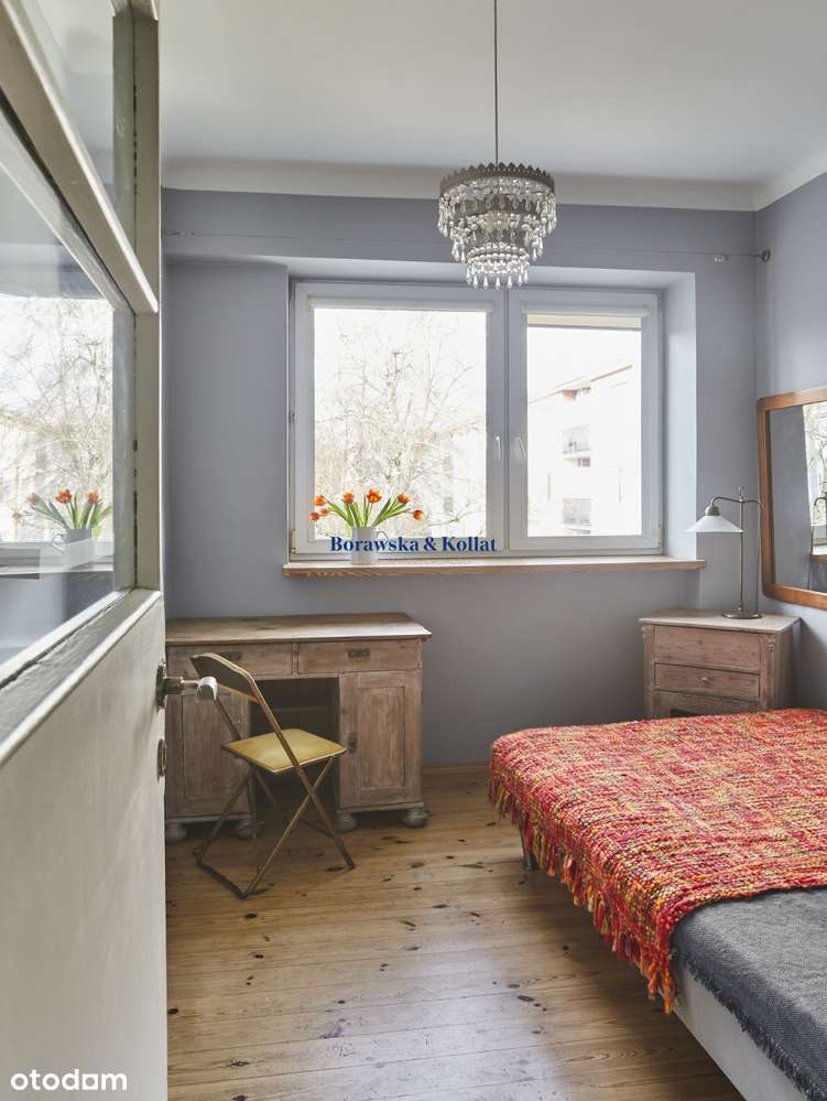 Krasińskiego 18 StaryŻoliborz 1932 r.widok na park-0