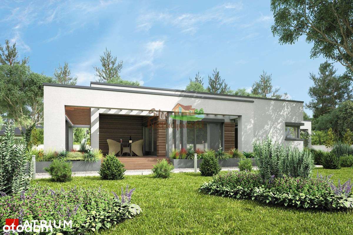 Nowoczesny dom z podwójnym garażem.-7