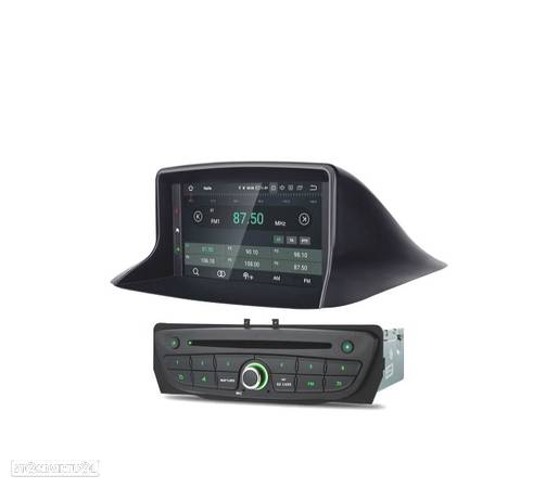 AUTO RADIO DVD GPS PARA RENAULT MEGANE III E FLUENCE COM ANDROID 10.0 CARPLAY - 3