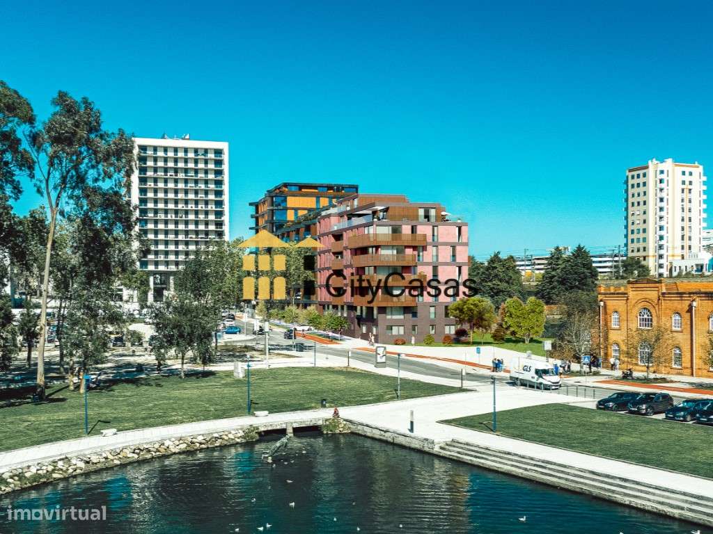T3 Novo C Varanda E Garagem Edificio C Vistas Ria