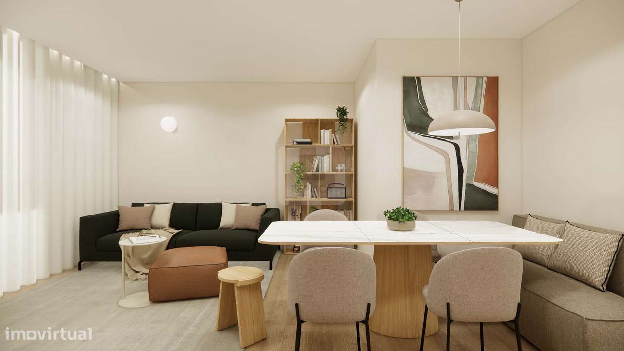 Apartamento T3 Novo com Garagem e Arrumos - Grande imagem: 3/23