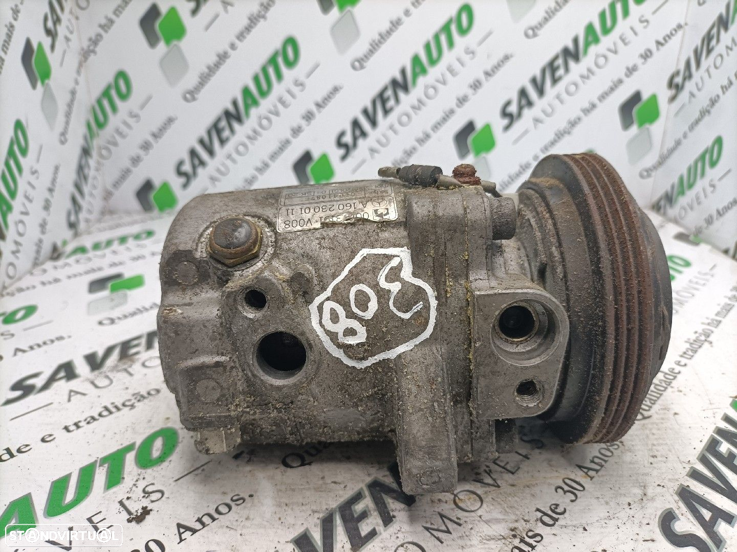 Compressor Ar Condicionado Smart Fortwo Cabrio (450) - 3