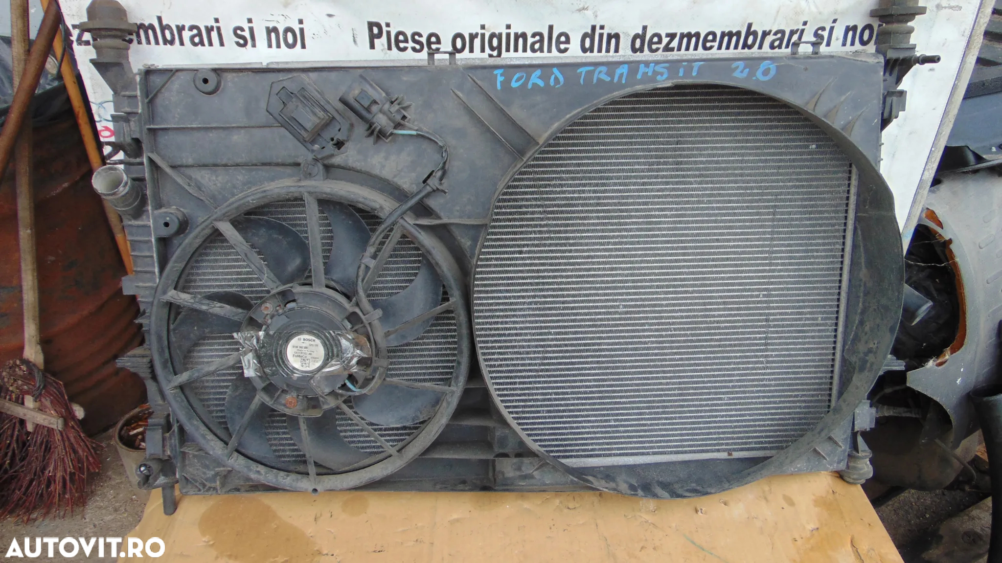 Ventilator racire Ford Transit dupa 2014 Custom ventilator racire radiator apa - 2