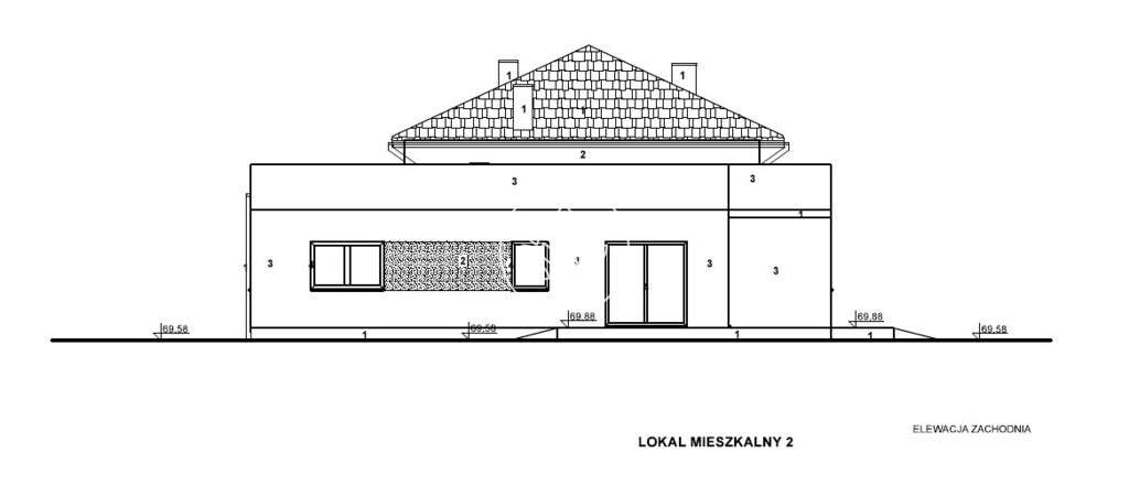 Parterowy dom na Górzyskowie, bliźniak Super układ - Pełny obrazek: 5/14