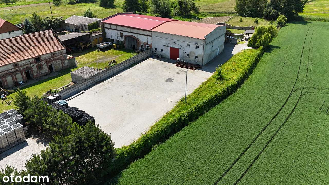 Nieruchomość z Halą Zakładową i Ogrodem w Siedlcach k. Oławy FV VAT - Pełny obrazek: 4/12