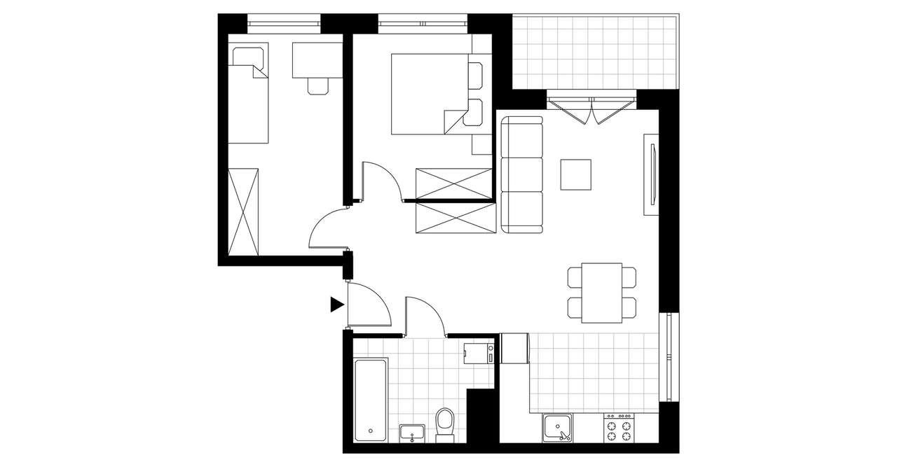 Nowa Klecina | mieszkanie 3-pok. | przy Zabytkowym Parku - Pełny obrazek: 3/8