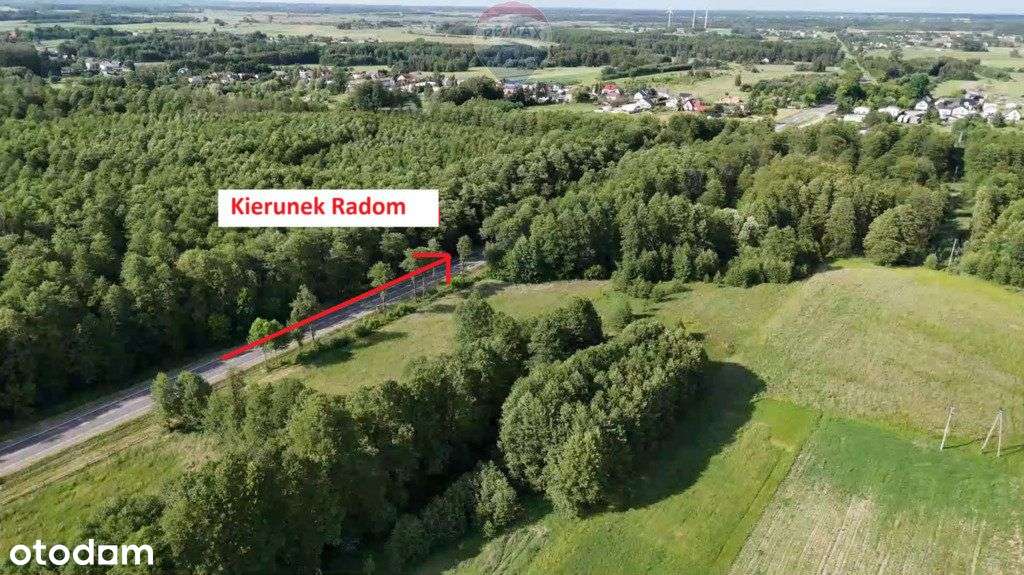 Działka budowlana ok.1400 m2 -Wałsnów gm. Orońsko - Pełny obrazek: 5/13