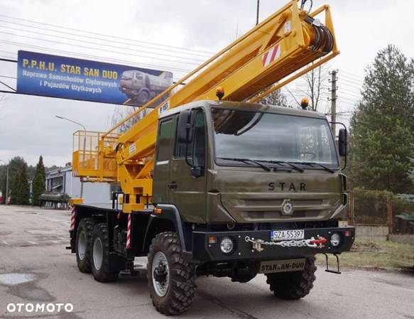 Star 266 MAN 6x6 PODNOŚNIK podest P 183 / 184 H zwyżka dla ENERGETYKI - 5