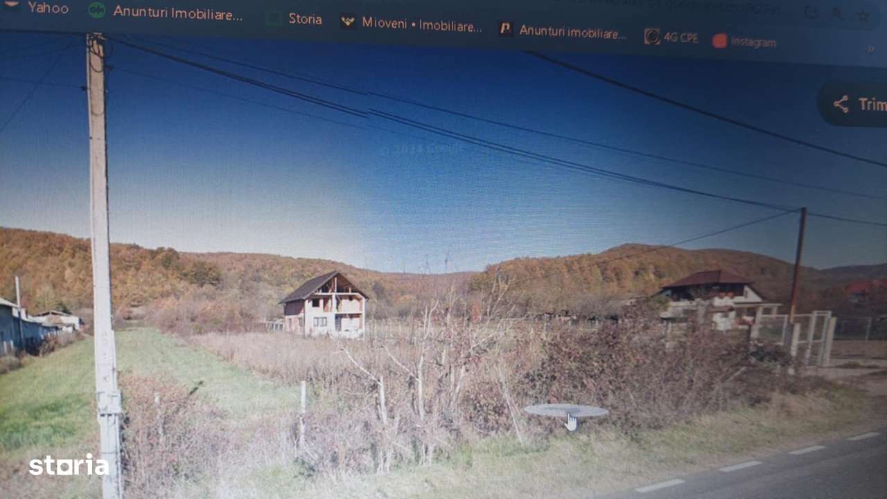 Vand Teren pentru casa   3.500 mp  cu livada  la 5 KM de Mioveni - Imagine principală: 5/7