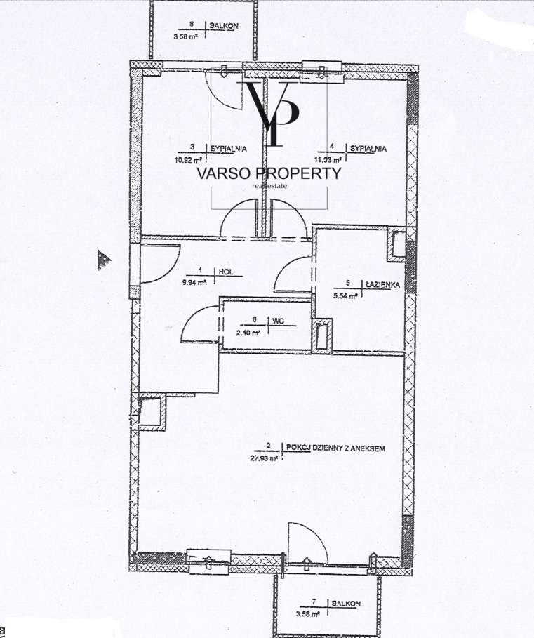 3 pokoje #69m2 #Zdziechowskiego #parking i komórka-5