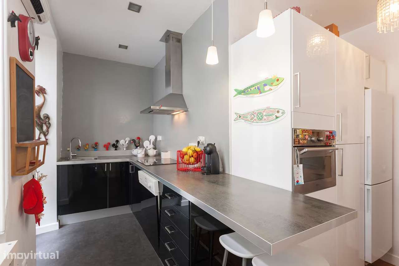 T2 luminoso e equipado em Arroios, Lisboa - Grande imagem: 3/15