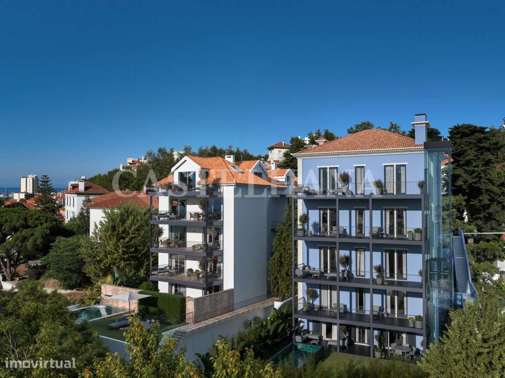 Apartamento T5 com terraço em novo empreendimento no Monte Estoril - Grande imagem: 5/36