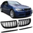 Grile negre duble Bmw E90 non facelift nfl si lci facelift - 4