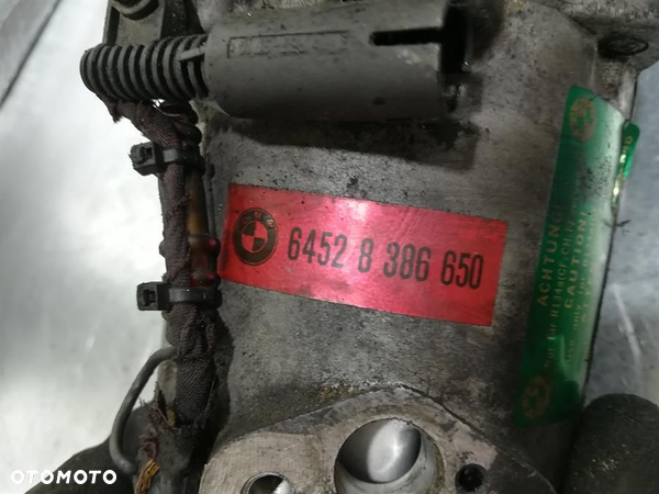 POMPA, SPRĘŻARKA KLIMATYZACJI BMW E46 2.0 D 64528386650 - 3