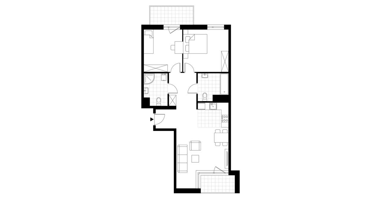 3-pokojowe mieszkanie 66m2 + balkon Bez Prowizji - Pełny obrazek: 4/9