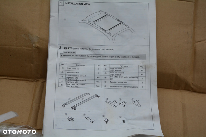 Mazda 323F B25H V4 701G,Bagażnik dachowy oryginał Mazdaalu - 3