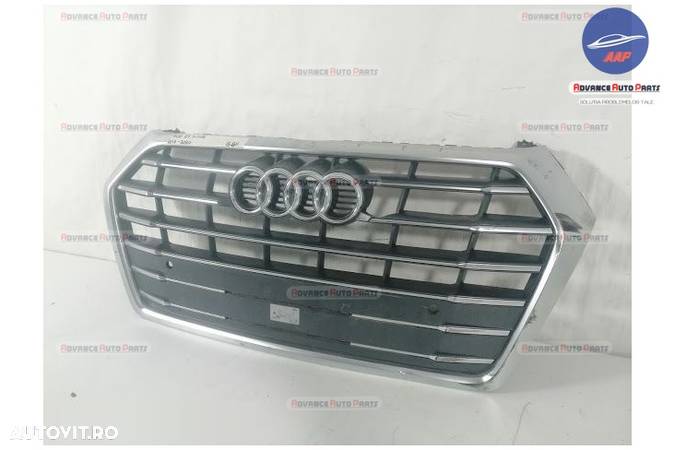 Grila Centrala Audi Q5 S Line 2017 2018 2019 2020 originala - 3