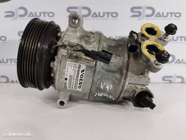 Compressor Ar Condicionado - Volvo V40 D2 - 1