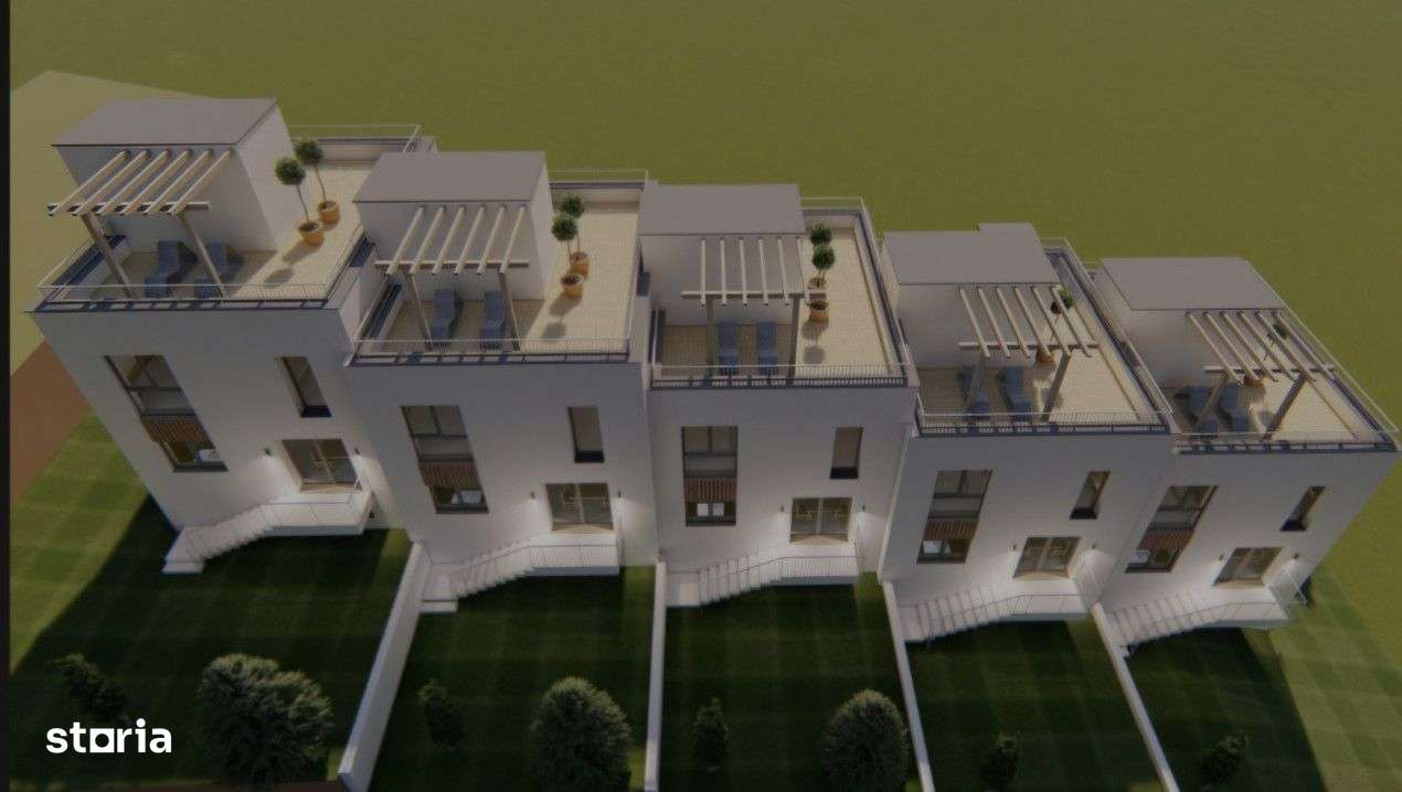 Duplex Panoramic, 120 mp, 160 teren, terasa circulabila, zona Teilor - Imagine principală: 2/2