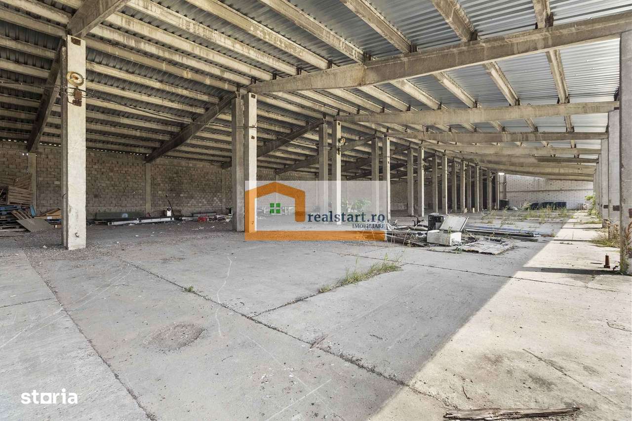 Spatiu Industrial, D 155ml la DJ112A, Acces E68, teren 1,7Ha,-15