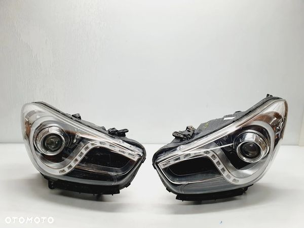 HYUNDAI i40 11r+ LAMPA PRZÓD PRAWA LEWA ZWYKŁA H7+ LED EU - 1