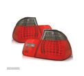 FAROLINS TRASEIROS LED PARA BMW E46 98-01 VERMELHO ESCURECIDO - 6