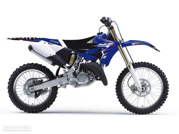 kit autocolantes + capa de banco blackbird dream yamaha yz 125 / 250 - 1