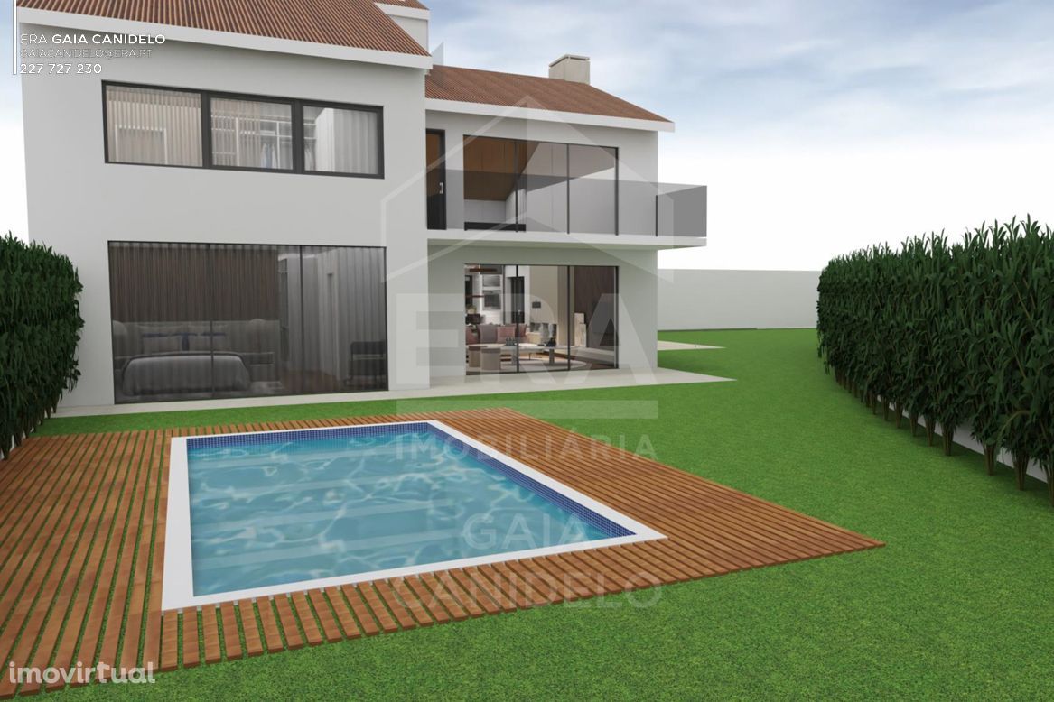 V4 de 3 Frentes com Piscina