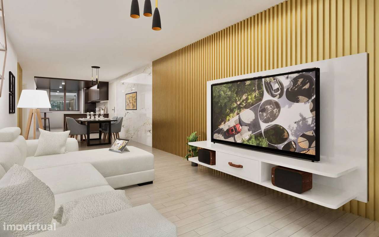 Novo Apartamento T2 Moderno com Vista Mar Deslumbrante - Grande imagem: 5/26