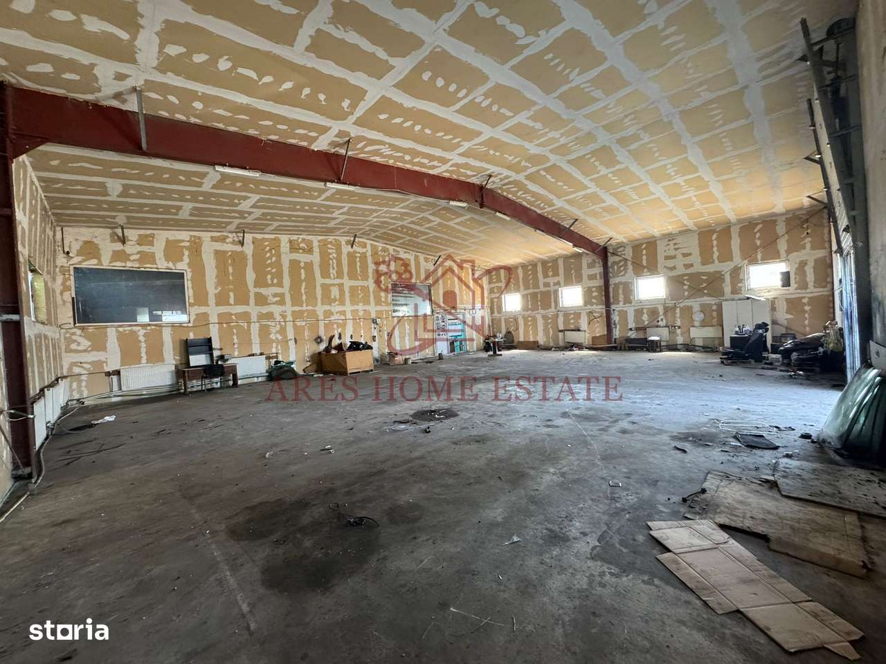 Spațiu industrial/depozit 228 mp – Moșnița Nouă. Fostele hale Avicola. - Imagine principală: 4/9
