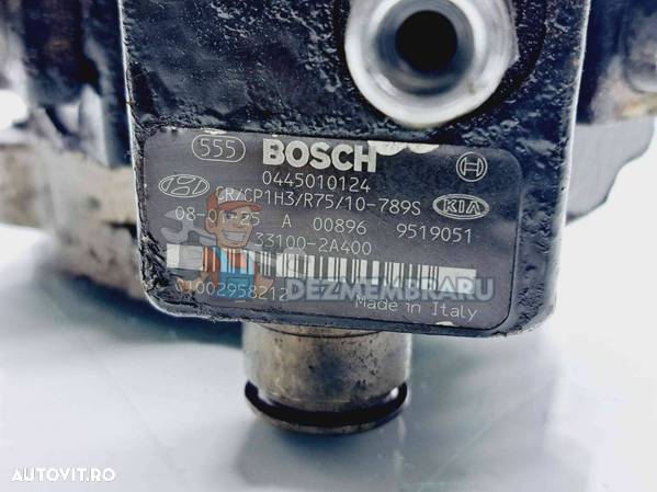 Pompa inalta presiune Kia Ceed (JD) [Fabr 2012-2018] 33100-2A400   0445010124 1.6 D4FB - 4