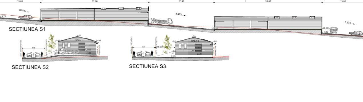 Hala de productie,depozitare de 395 m2 + teren 845 m2 Lita, acces tir - Imagine principală: 3/4