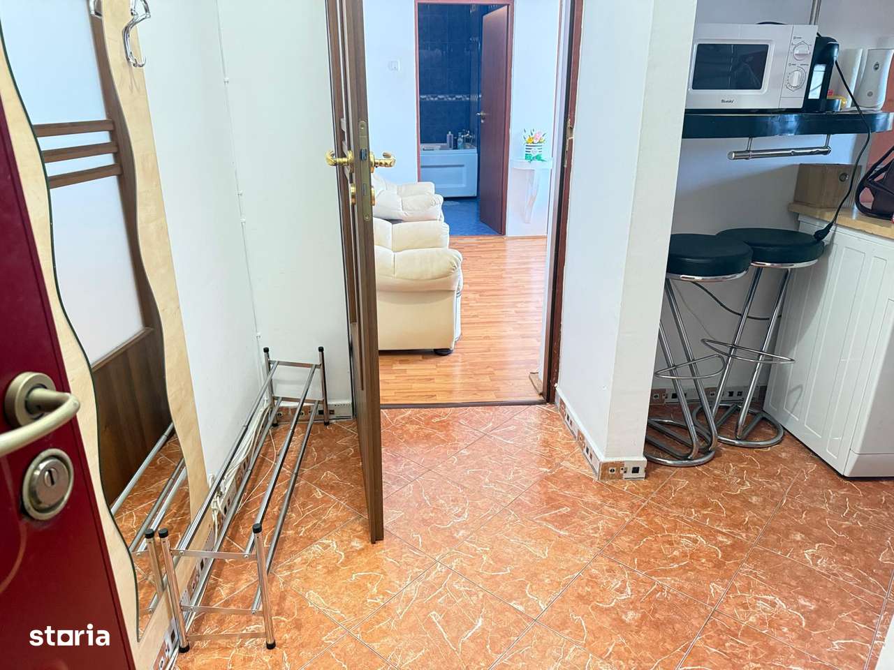 Vanzare apartament 2 camere, mobilat+utilat, Targoviste, micro 9-11