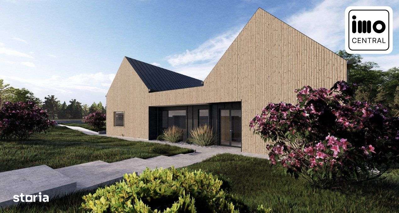 Teren cu fundatie si proiect autorizat pentru cabana lemn -Balcesti, C - Imagine principală: 4/10