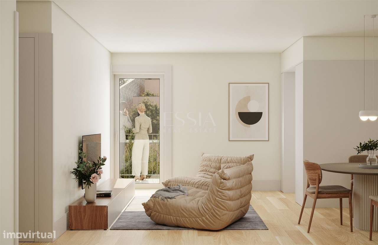 T2 Duplex com Varanda na Baixa do Porto | T2 Cedofeita Metro Trindade-1