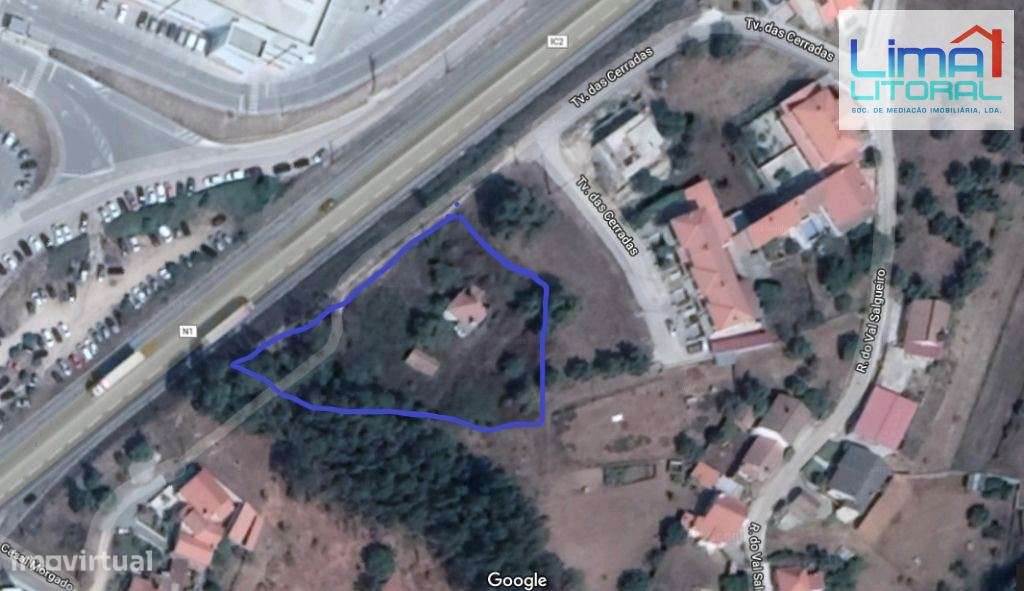 Terreno para construção com 2700 m2 (Moradias/Armazéns/Serviços) - Grande imagem: 3/4