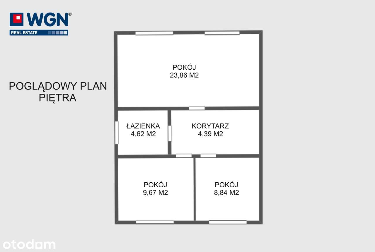 Dom w zabudowie bliźniaczej, 4 pokoje, ogród, Trzek (gmina Kostrzyn)-18