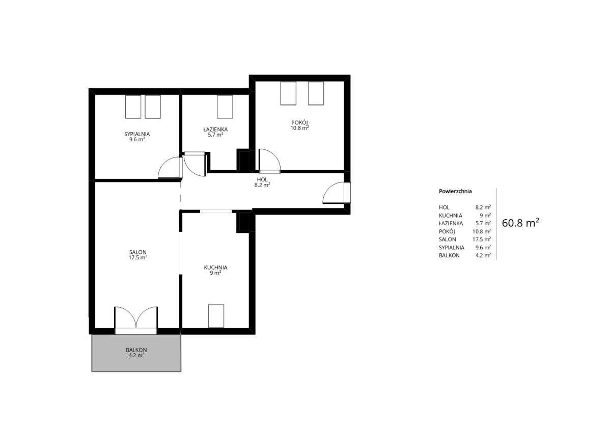 3 pokojowe mieszkanie do wejścia z komórką-19